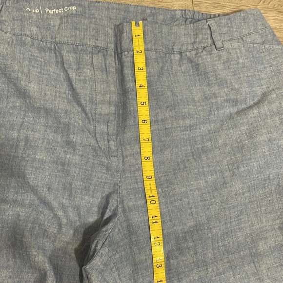Talbots Perfect Crop Pant Chambray 22WP - Picture 11 of 14